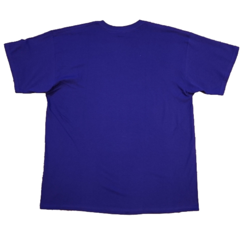 GILDAN Heavy Cotton Purple Washington D.C. T-shirt - Picture 3 of 4